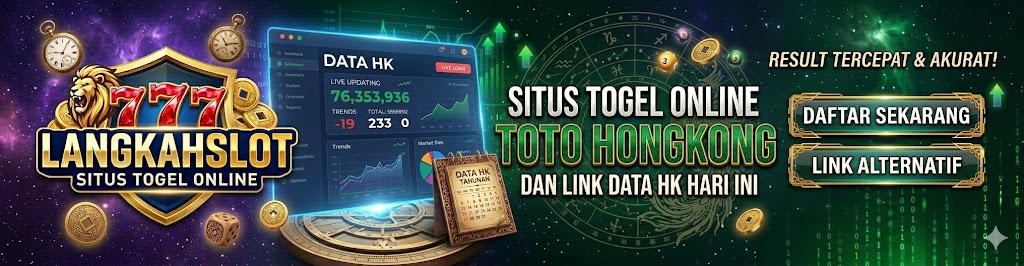 Banner 3 LANGKAHSLOT : SITUS TOGEL ONLINE TOTO HONGKONG DAN LINK DATA HK HARI INI